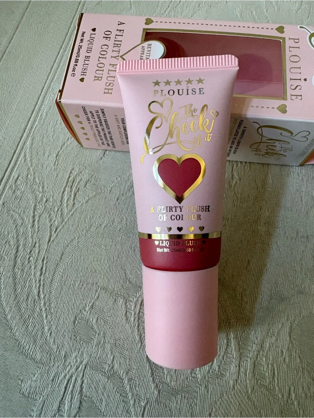 P. Louise Cheek of It Liquid Cream Blush in Raspberry Ribbon BNIB